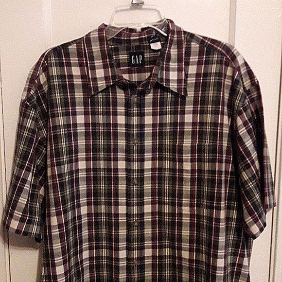 GAP BUTTON DOWN SHIRT L - Picture 2 of 4